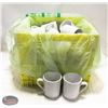 Image 1 : CASE OF WHITE COFFEE MUGS