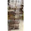 Image 1 : 5 TIER BROWN DISPLAY METAL RACK