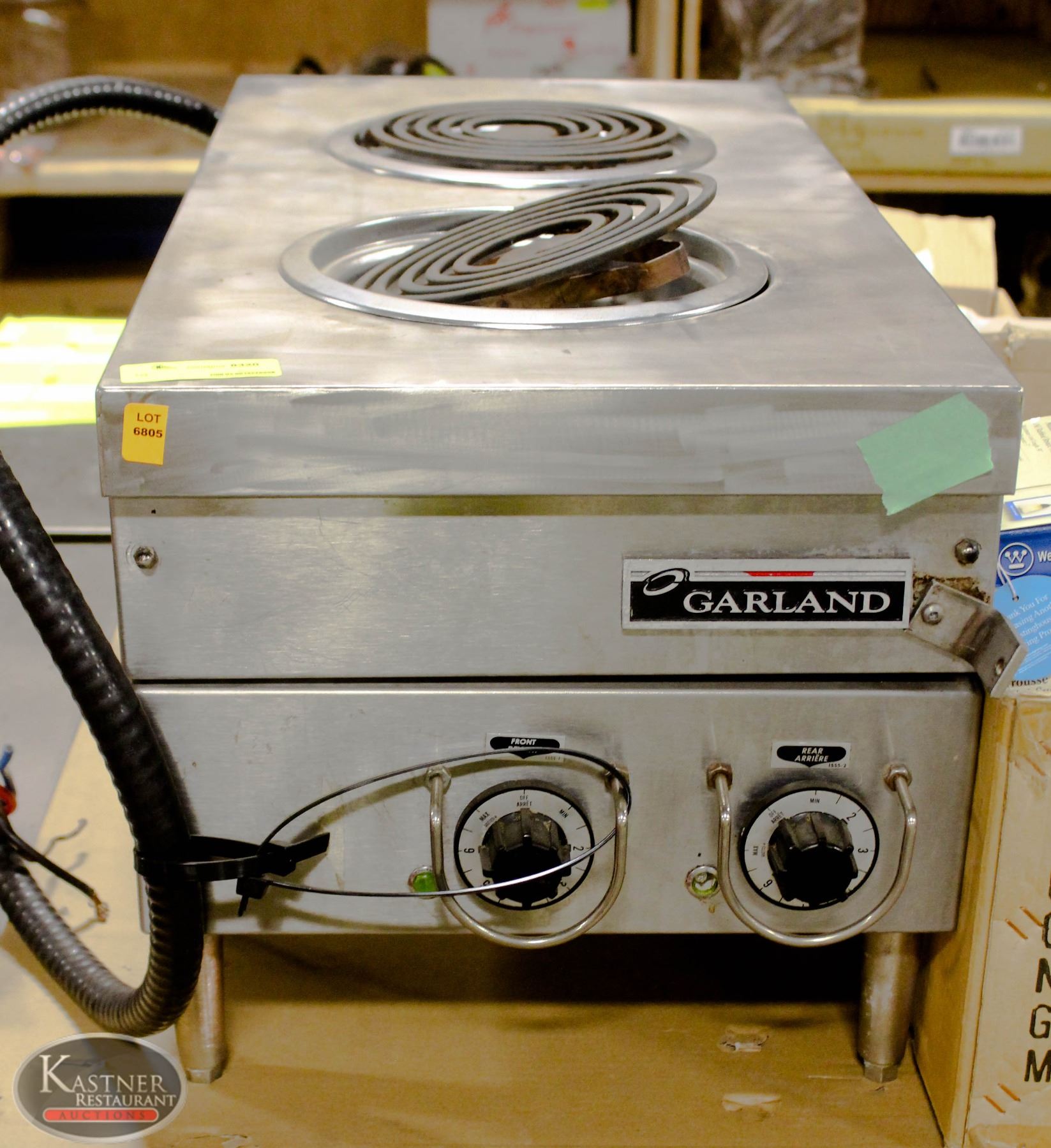 GARLAND ELECTRIC 2 BURNER HOT PLATE
