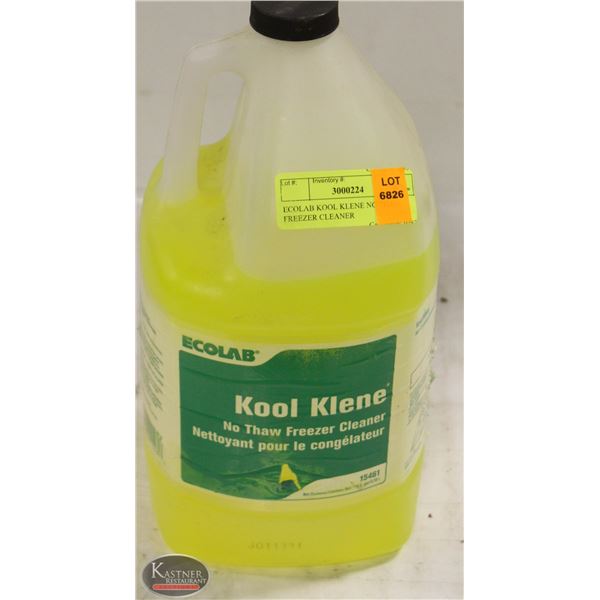 ECOLAB KOOL KLENE NO THAW FREEZER CLEANER