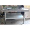 Image 1 : S/S TABLE W/ UNDER SHELF