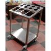 Image 2 : SS CUTLERY/CONDIMENT CART