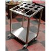 Image 2 : SS CUTLERY/CONDIMENT CART