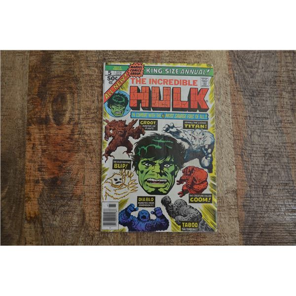 Hulk King Size Annual 5