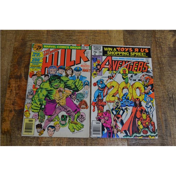 Hulk 200 and Avengers 200