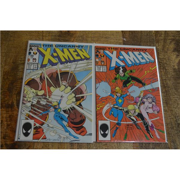 Uncanny X-Men 217 218