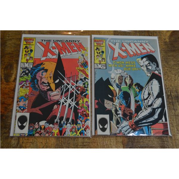 Uncanny X-Men 210 211