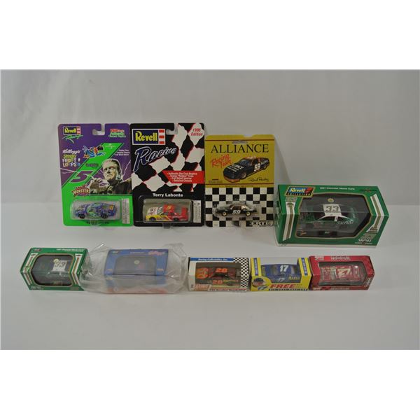 9 Revell Diecast Cars