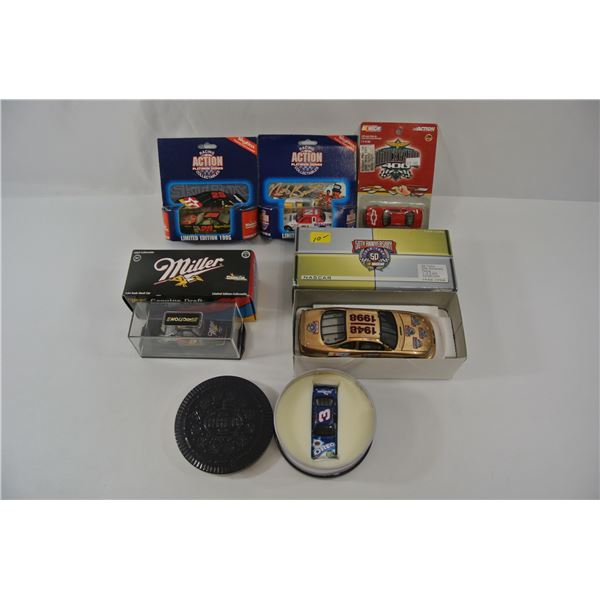 6 ACTION Diecast Cars