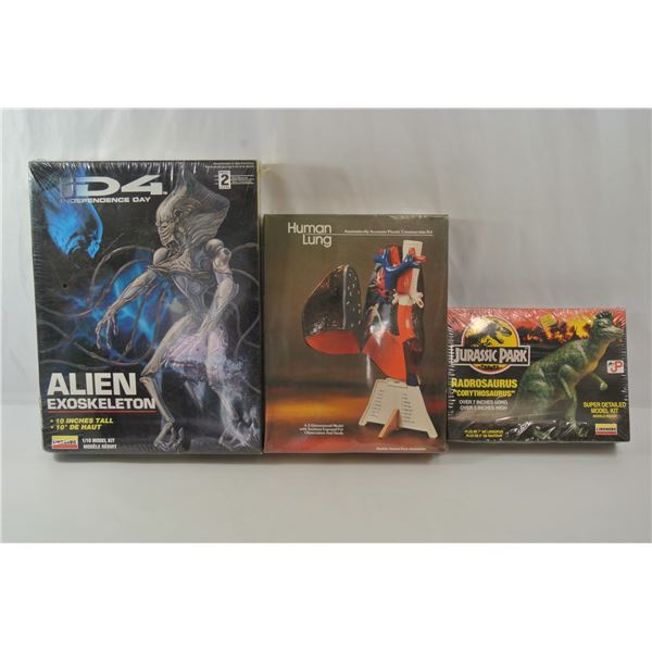 3 Lindberg Model Kits
