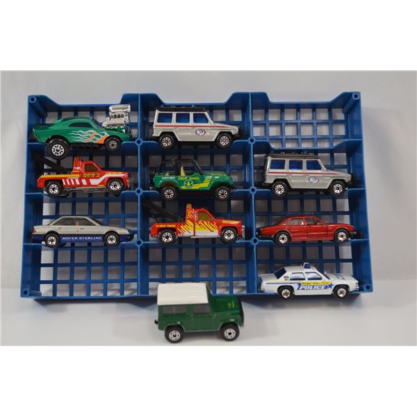 10 Diecast Vehicles