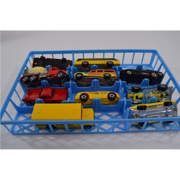 9 Diecast Vehicles
