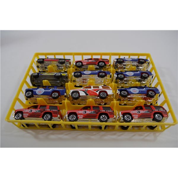 12 Diecast Vehicles