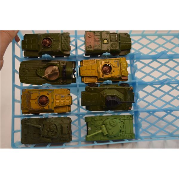 8 Military Diecast Vehicles