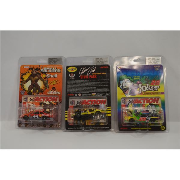 3 Diecast Cars
