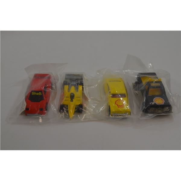 4 Shell Hot Wheels