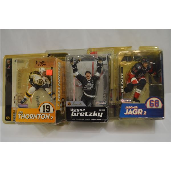 3 McFarlane Figures