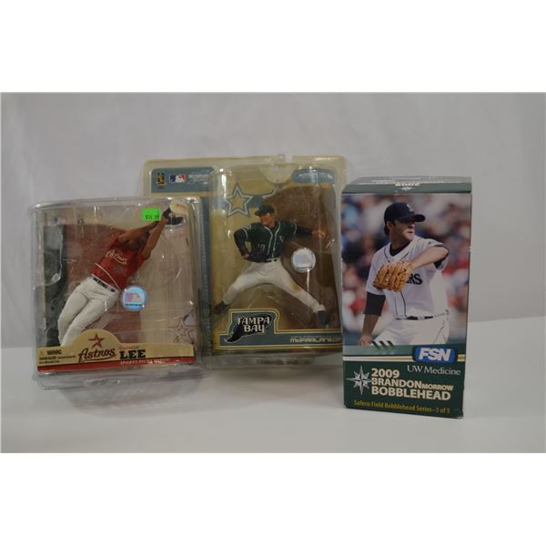 2 McFarlane Figures + Bobblehead