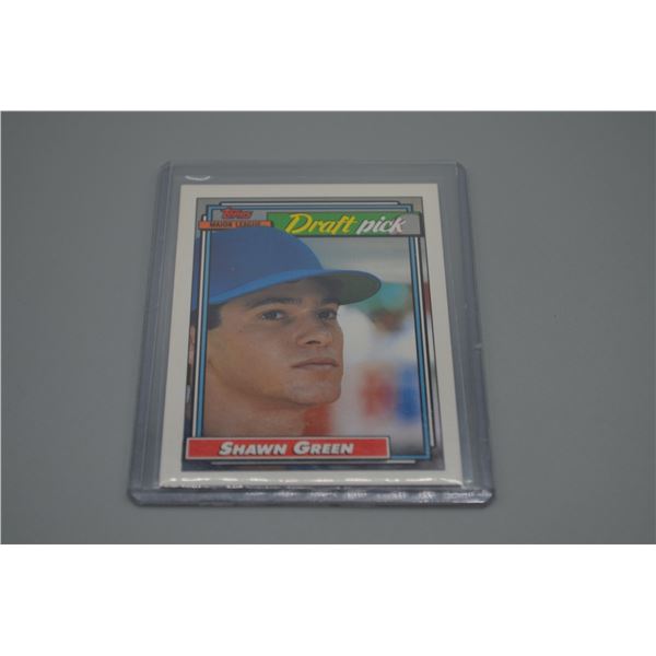 Shawn Green Draft Pick Card