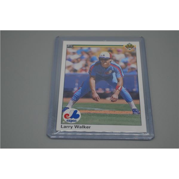 Larry Walker Rookie Card