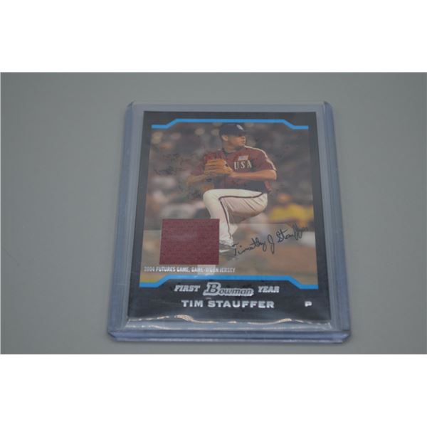 Tim Stauffer Rookie Card