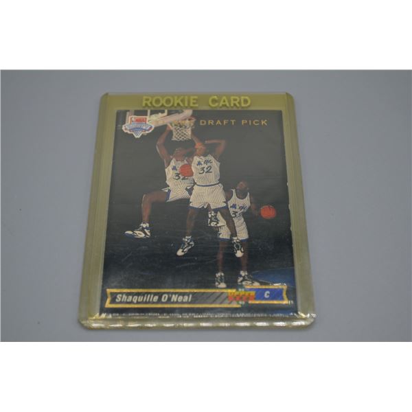 Shaquille O'Neal Draft Pick Card