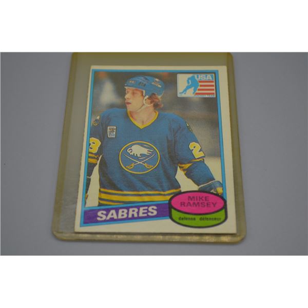 Mike Ramsey Hockey Rookie Card