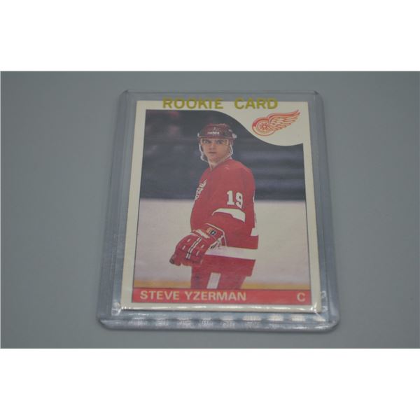 Steve Yzerman 2nd Year Card