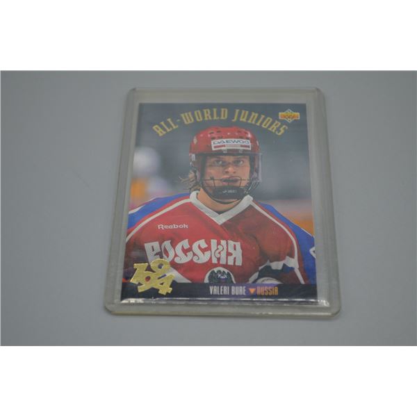 Valeri Bure Juniors Card