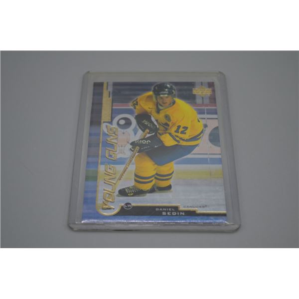 Daniel Sedin Young Guns Card