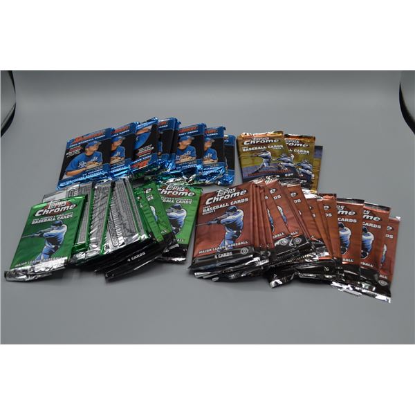 Topps and Bowman Baseball Cards