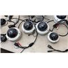 Image 2 : 7 SECURITY CAMERAS, IPSMART AND WANSCAM - 4 MEGAPIXEL IP CAMERAS, 2 WALL SCONCE CAMERAS AND SMALL CA