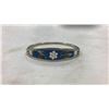 Image 2 : ROSE GOLD BRACELET STAMPED JF14K, CLOISONNE STYLE BRACELET, AND CHANEL STYLE BRACELET