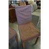 Image 8 : ROLLING DINING TABLE WITH 3 CHAIRS