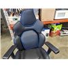 Image 2 : AS NEW BLUE AND BLACK DPS GAMING CHAIR