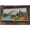 Image 2 : 2 LARGE PAINTINGS ON CANVAS