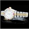 Image 2 : Rolex YG/SS DateJust 1.00ct Diamond Ladies Watch