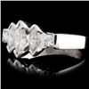 Image 2 : 14K Gold 1.62ctw Diamond Ring