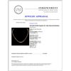 Image 3 : `14k Gold 32.00ct Sapphire & 1.50ct Diamond Neckla