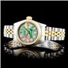 Image 10 : Rolex DateJust 18K & SS Ladies Wristwatch