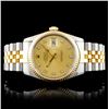 Image 6 : Rolex DateJust YG/SS Diamond 36MM Wristwatch