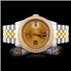 Image 1 : Rolex DateJust YG/SS 1.50ct Diamond 36mm Watch