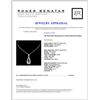 Image 3 : 14K Gold 5.00ct Aquamarine & 0.25ctw Diamond Penda
