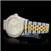 Image 3 : Rolex YG/SS DateJust 2.50ct Diamond 31MM Watch