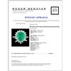 Image 4 : 18K White Gold 2.32ct Emerald & 0.56ct Diamond Rin