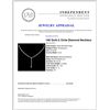 Image 4 : 14K Gold 2.13ctw Diamond Necklace