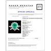 Image 4 : 18K White Gold 1.33ct Emerald & 0.44ct Diamond Rin