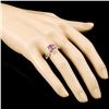 Image 3 : 18K Gold 2.14ct Spinel & 0.37ctw Diamond Ring