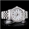 Image 2 : Rolex SS DateJust Diamond 36mm Wristwatch