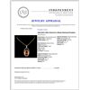 Image 4 : 14K Gold 5.58ct Citrine & 1.39ctw Diamond Pendant